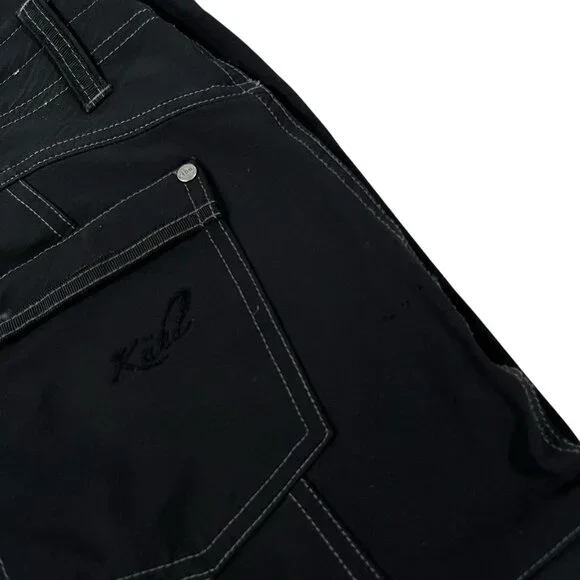 Kuhl Raid Pants Women’s Size 6 Black Nylon Hiking Outdoor Zipper Pockets (30x31) - Picture 3 of 4